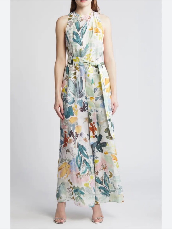 Ted Baker Pants - Ted Baker Floral Wide Leg Jumpsuit 🌸 | Size 3 (US M/L) | NWT | $400 Retail